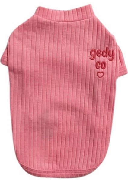 Pink Basic Küçük-Orta Irk Köpek T-Shirtü modelleri