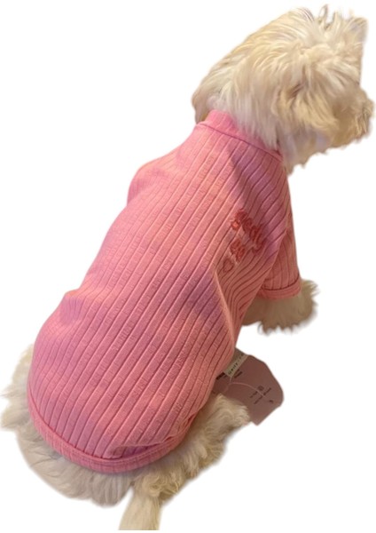 Pink Basic Küçük-Orta Irk Köpek T-Shirtü fırsatları