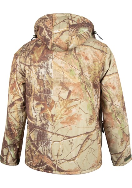 Challenger - Softshell Mont Rüzgara ve Suya Geçirmez Avcı Montu Orman Kamuflajı modelleri
