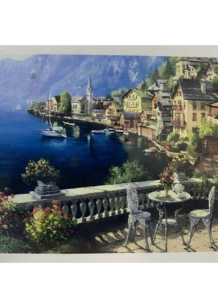 5d Yapışan Boncuk Goblen 30 x 40 cm Mozaik Tablo Pano 60705