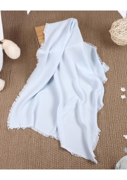 4 Katlı Müslin Kumaş Bebek Örtüsü