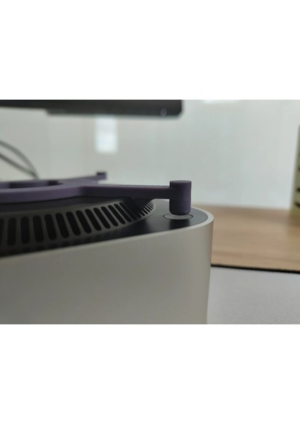 Gadgetgurme Mac Mini M4 Için Açma Kapama Stand Aparat Plastik