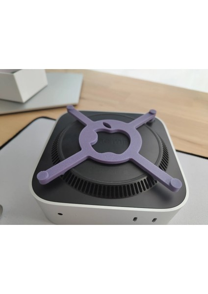 Gadgetgurme Mac Mini M4 Için Açma Kapama Stand Aparat Plastik