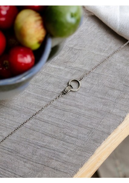 925 Ayar Gümüş Love Halka Bileklik