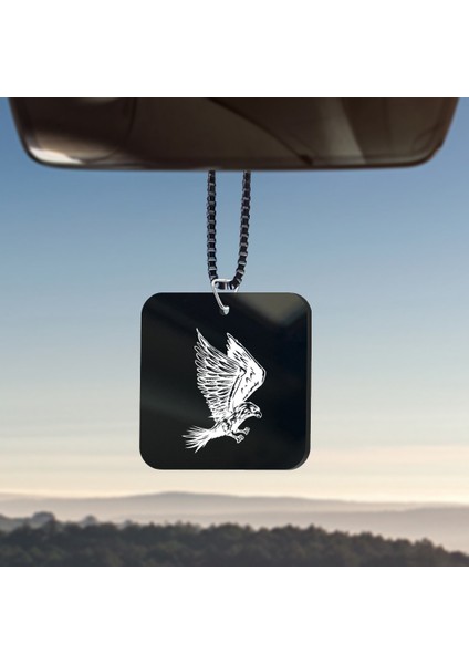 Kartal Figürlü Araba Süsü Dikiz Aynası Süsü