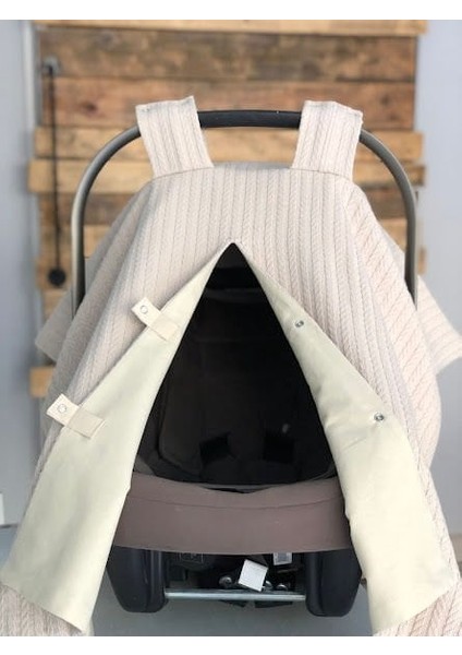 Poplin Çift Yönlü Puset Örtüsü fırsatları