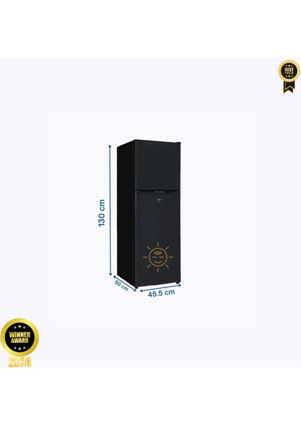 Çift Sistem Cool Life 138 L Siyah Buzdolabı fiyatları