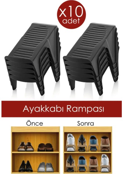 10'lu Ayakkabı Rampası