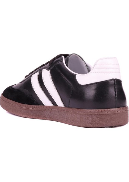 - Siyah Bağcıklı Erkek Sneaker 666-1077