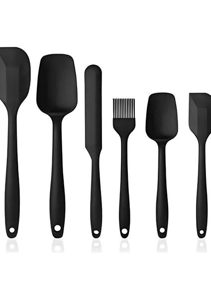 Birdoludükkan 6'lı Silikon Servis Spatula Seti