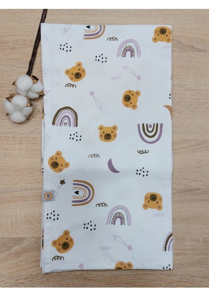 Teddy Pazen Bebek Battaniyesi, Kundak, Pamuk Flannel
