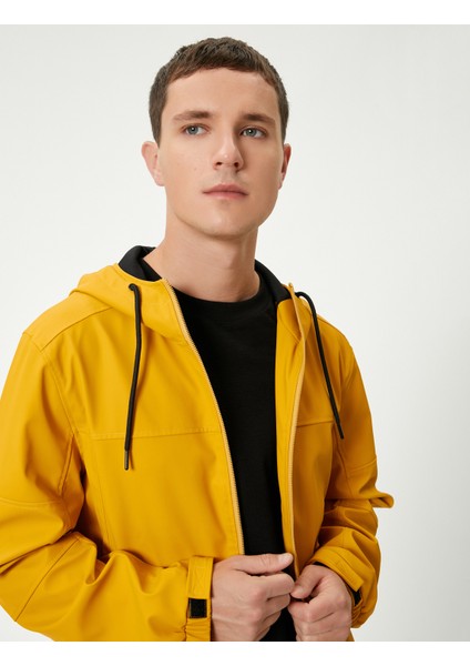 Mevsimlik Ceket Slim Fit Fermuarlı