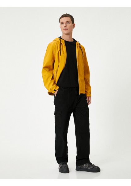 Mevsimlik Ceket Slim Fit Fermuarlı