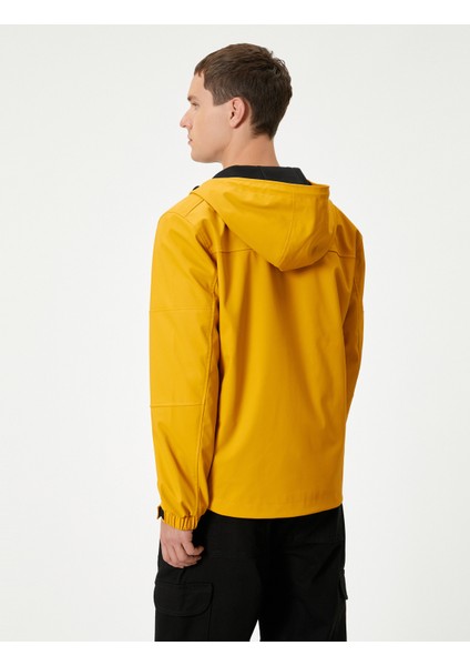 Mevsimlik Ceket Slim Fit Fermuarlı
