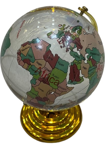 seymenbıçakçılık Dekoratif Cam Dünya Küresi Masa Ofis Dekoru Büyük Boy fiyatları