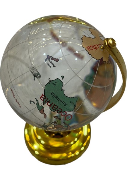 seymenbıçakçılık Dekoratif Cam Dünya Küresi Masa Ofis Dekoru Büyük Boy modelleri