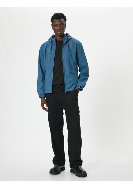 Mevsimlik Ceket Slim Fit Fermuarlı