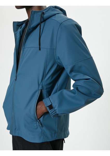 Mevsimlik Ceket Slim Fit Fermuarlı