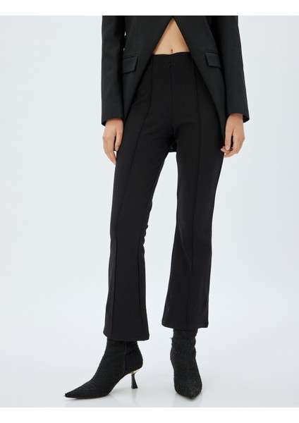 Ispanyol Paça Tayt Pantolon Nervür Detaylı Skinny modelleri