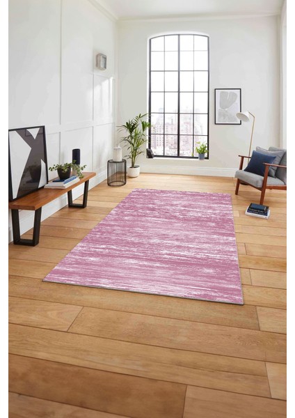 Dijital Baskılı Sade Modern Yıkanabilir Kaymaz Yolluk Mutfak Salon Halısı, Sade-69-Pembe, fiyatları