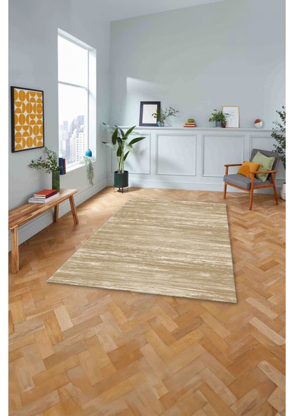 Dijital Baskılı Sade Modern Yıkanabilir Kaymaz Yolluk Mutfak Salon Halısı, Sade-69-Bej, fırsatları
