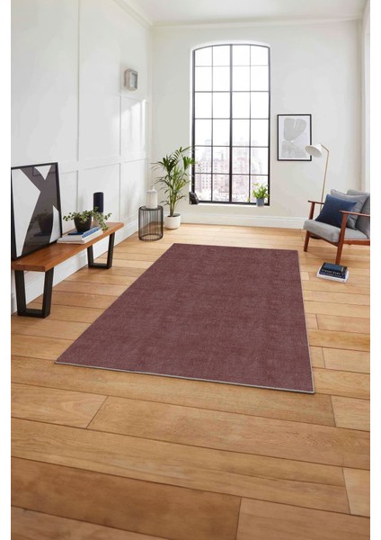 Dijital Baskılı Sade Klasik Modern Yıkanabilir Kaymaz Yolluk Mutfak Salon Halısı, Sade-109-Bordo, fiyatları
