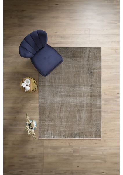 Dijital Baskılı Sade Düz Renk Model Yıkanabilir Kaymaz Yolluk Mutfak Salon Halısı, Sade-99-Vizon,