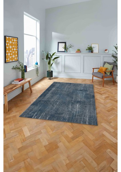 Dijital Sade Düz Renk Motifli Yıkanabilir Kaymaz Yolluk Mutfak Salon Halısı, Sade-100-Lacivert, fırsatları