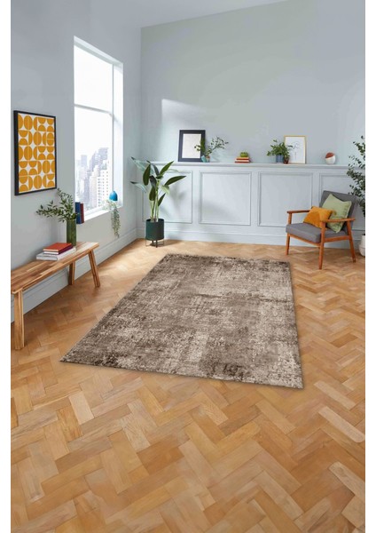 Dijital Baskılı Sade Geçişli Desen Yıkanabilir Kaymaz Yolluk Mutfak Salon Halısı, Sade-101-Kahve, fırsatları
