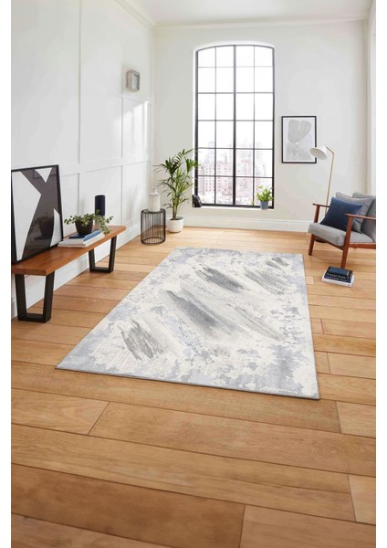Dijital Baskılı Sade Modern Desenli Yıkanabilir Kaymaz Yolluk Mutfak Salon Halısı, Sade-104-Krem, fiyatları