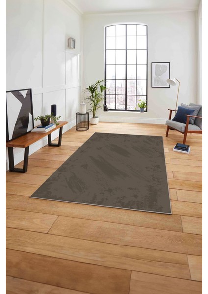 Dijital Baskılı Sade Modern Desenli Yıkanabilir Kaymaz Yolluk Mutfak Salon Halısı, Sade-104-Vizon, fiyatları