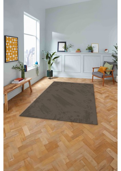 Dijital Baskılı Sade Modern Desenli Yıkanabilir Kaymaz Yolluk Mutfak Salon Halısı, Sade-104-Vizon, fırsatları