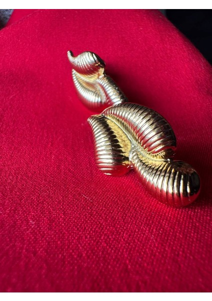Damla Model Gold Çelik Küpe