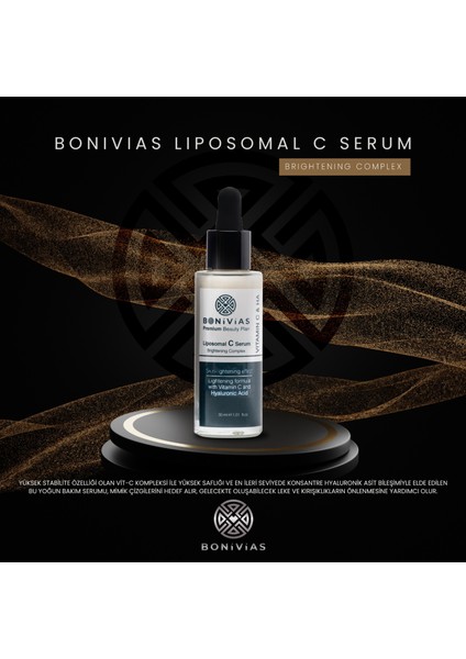 Liposomal C Vitamini Yaşlanma Karşıtı ve Leke Önleyici Aydınlatıcı Cilt Bakım Serumu fiyatları
