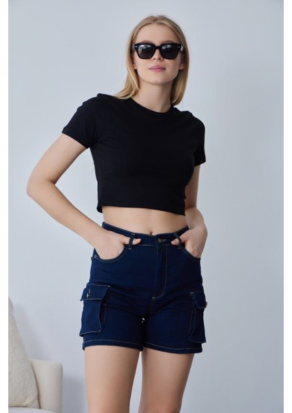 Kadın Crop T-Shirt