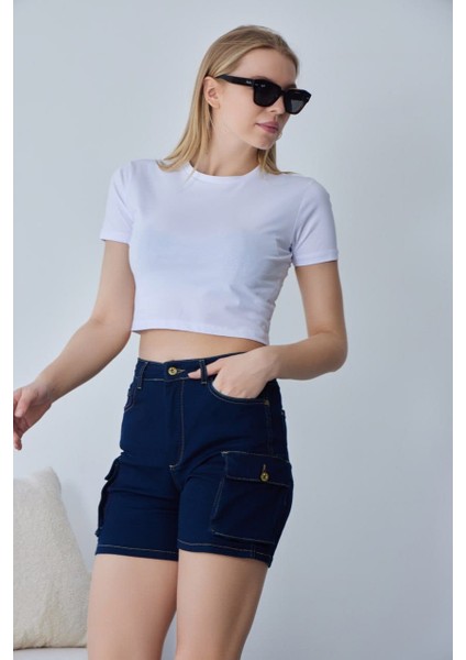 Kadın Crop T-Shirt
