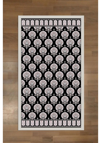 Dijital Baskılı Kaymaz Taban Yıkanabilir Hediyelik Çeyizlik Namazlık Seccade, Seccade-66-Siyah, indirimleri