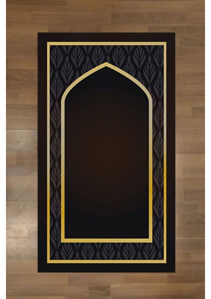 Dijital Baskılı Kaymaz Taban Yıkanabilir Hediyelik Çeyizlik Namazlık Seccade, Seccade-79-Kahve, modelleri