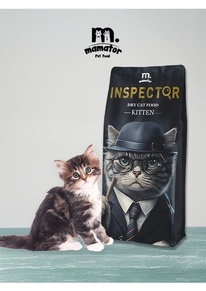 Inspector Kitten Hypoalerjenik Yavru Kedi Maması 15 Kg Hypoallergenic