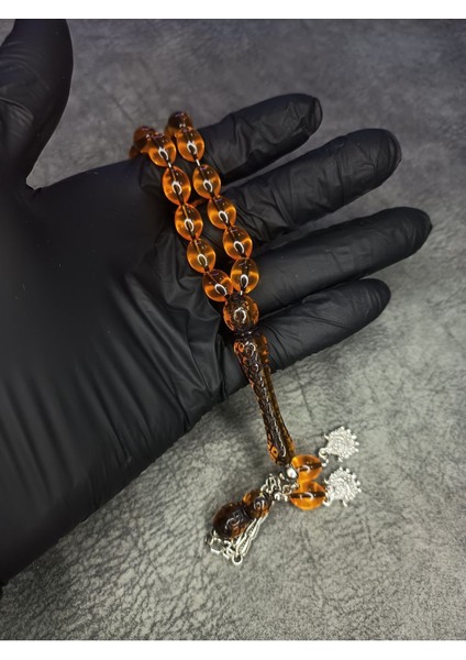 Mos Tesbih Imamesi Oyma Işçilikli Üst Düzey Toz Kehribar Tesbih fiyatları