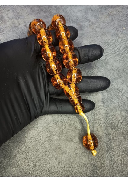 Mos Tesbih Maskot Üst Düzey Toprak Fosilli Toz Kehribar Tesbih fiyatları