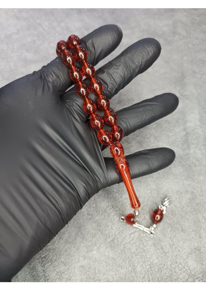 Mos Tesbih Toprak Fosilli Üst Düzey Toz Kehribar Tesbih fiyatları