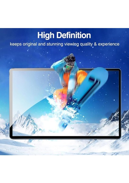 Samsung Galaxy Tab S9 Plus / S8 Plus / S7 Plus / S7 Fe Temperli Cam Ekran Koruyucu