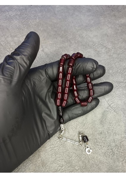 Mos Tesbih Osmanlı Benzetme Bilekboy Sıkma Kehribar Tesbih
