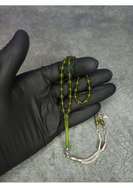 Mos Tesbih Bilekboy Üst Düzey Toz Kehribar Tesbih