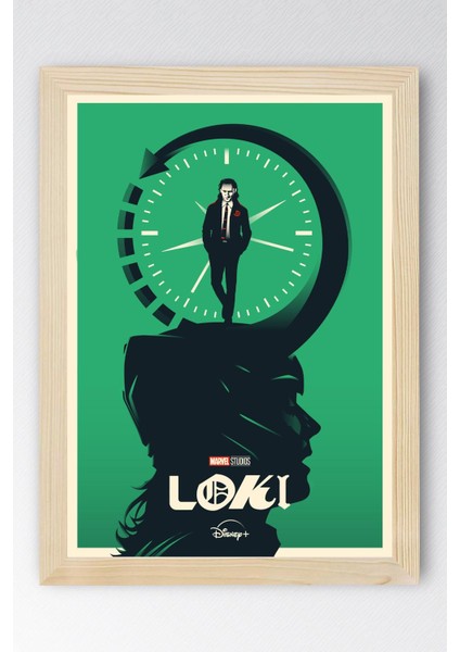 Loki Çerçeveli Tablo - Marvel Dizi Posteri Tablo