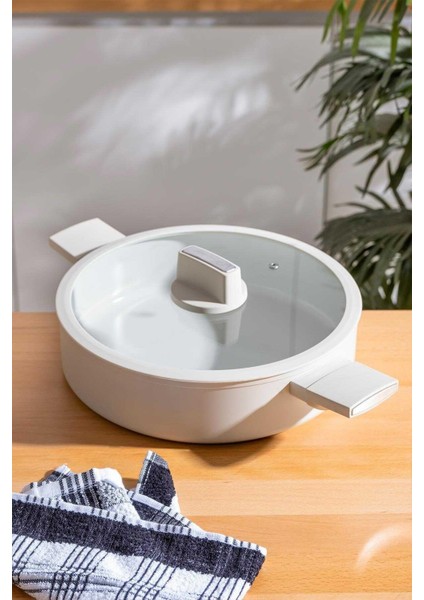 Masterkoch Basık Tencere - 28 Cm