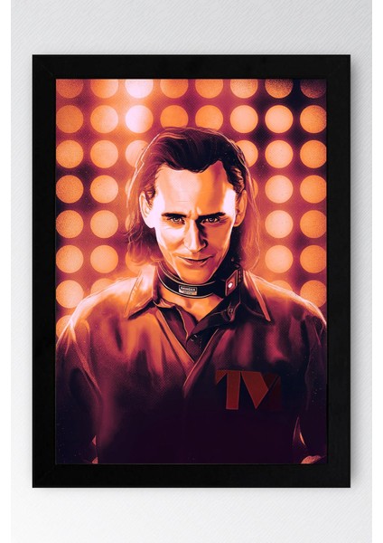 Loki Çerçeveli Tablo - Marvel Dizi Posteri Tablo