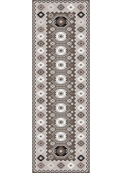 Dijital Baskılı Kaymaz Taban Yıkanabilir Etnik Otantik Desen Üçlü Yatak Odası, Yo-Etnik-23-Vizon, modelleri