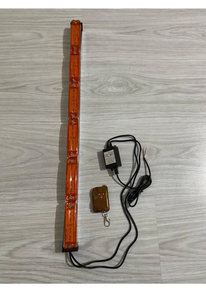 60 cm Turuncu Çakar Lamba 12V-24V Çalışır 10 Fonksiyonlu Iş Makinası Traktör Çekici Tır Kamyon 60 cm Turuncu Çakar Lamba 12V-24V Çalışır 10 Fonksiyonlu Iş Makinası Traktör Çekici Tır Kamyon
